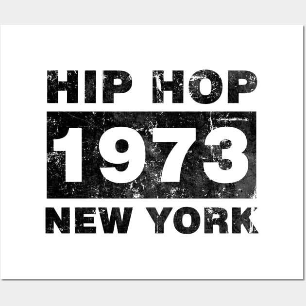 HIP HOP 1973 NEW YORK Wall Art by KIMIDIGI